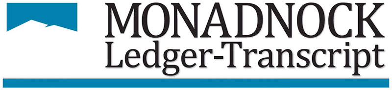 Page footer: small Monadnock Ledger-Transcript logo