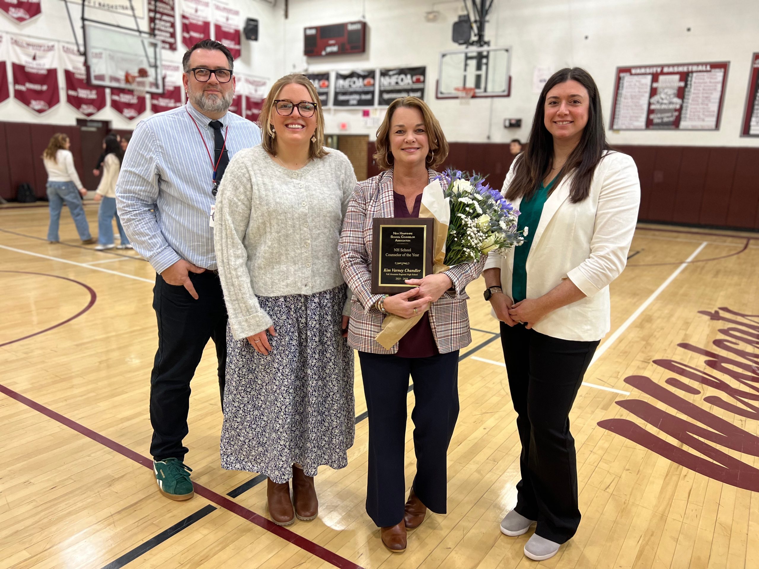 Kim Chandler named New Hampshire school counselor of the year