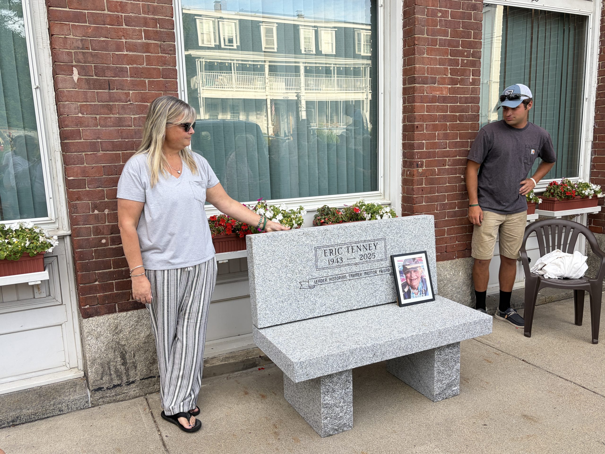 Antrim residents come together to commemorate Eric Tenney's legacy